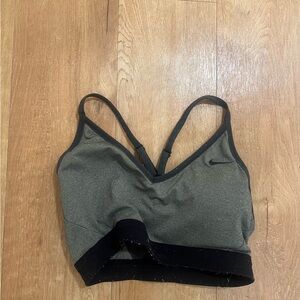 Nike Women's Olive Sports Bra